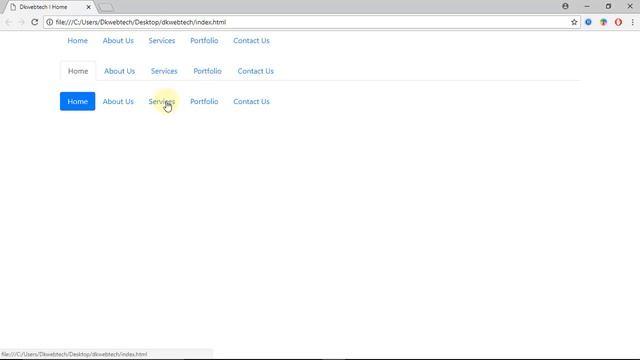 Navigation Bar Pt.01 Bootstrap 4 in Hindi #15