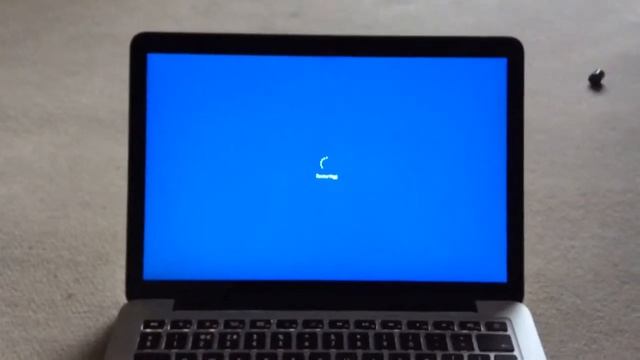 MacBook Pro booting from Windows 10 to Mac OS X Speed Test