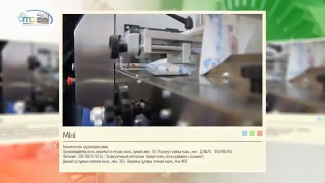 Итальянская мини упаковочная машина для малого бизнеса MINI