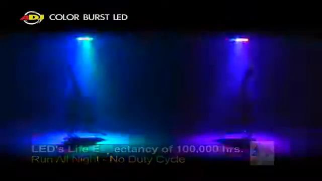 American DJ Color Burst LED DJ Disco Light   www.whybuynew.co.uk