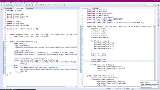 Designing Charts/Graphs: Daily Programming 7 - 1Hr Java