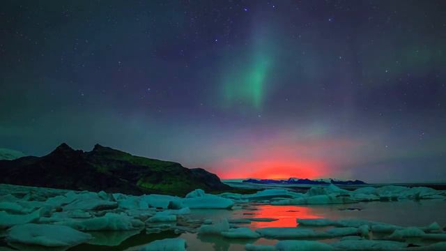 Мурманская область Aurora Borealis