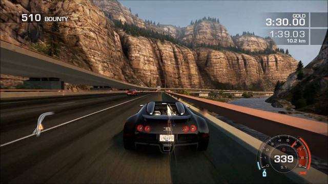 PC Need for Speed: Hot Pursuit - Bugatti Veyron 16.4 Grand Sport - 1080p