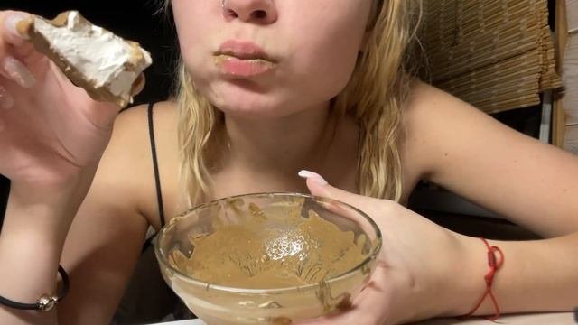 Мел в пасте chalk moor  asmr chalk cranch wet асмр глина мел