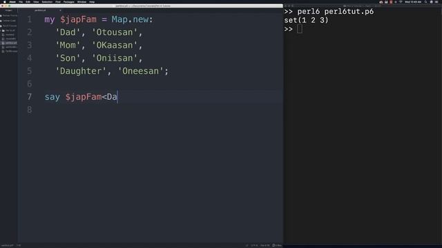Perl 6 Tutorial