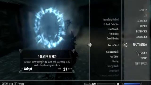 Skyrim:Shortcut Keys Tutorial PC