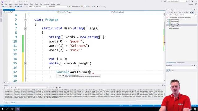 C# Basics with  NET Core | S1P37 | Array and while loop