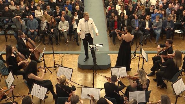 J. Svendsen - Romance op.26 for violin and symphony orchestra, cond: Dušan V. Urošević