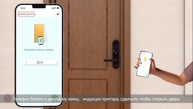Умный дверной замок SDL-A / SDL-B