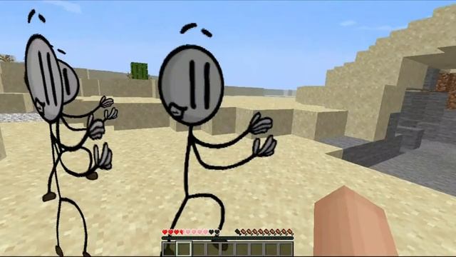 Генри Стикмен в Майнкрафте