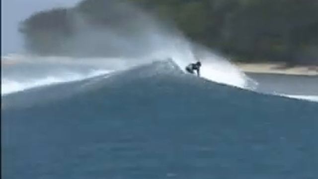 Surfing Paniatan Island West Java