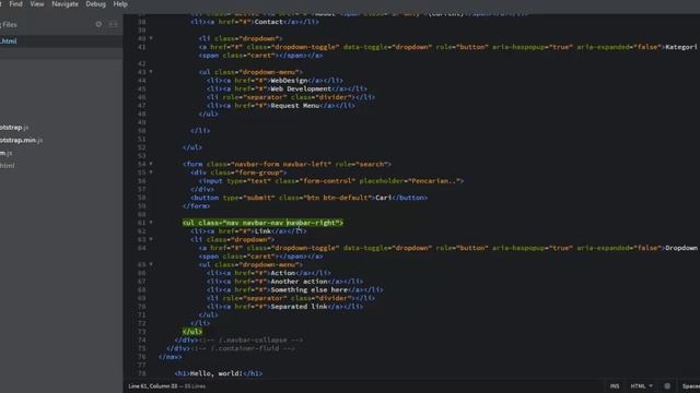 Web Design With Bootstrap - Bootstrap Navbar