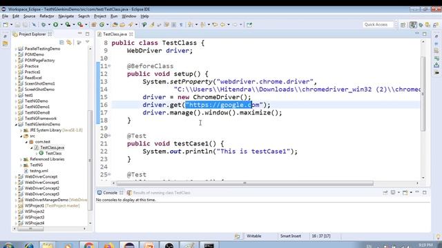 Selenium WebDriver  Part73  Selenium Integration with Jenkins  Run First Project on Jenkins