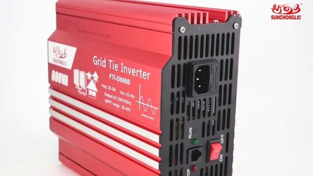 Sunchonglic Popular Parallel Operation Grid Tie Inverter/On Grid Inverter 600VA 1000VA(FTI-D Series