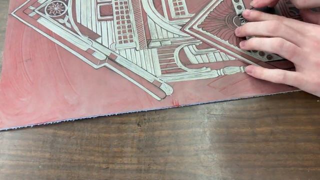 ♡ PRINTMAKING WITH PEAH ♡ PARANORMAL PALACE