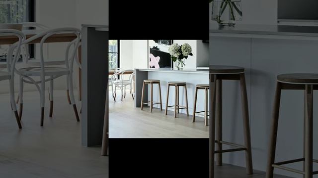 Барные стулья в интерьере. #декор #дизайн #дом #мебель #ремонт #дидекия #кухня #дизайнкухни