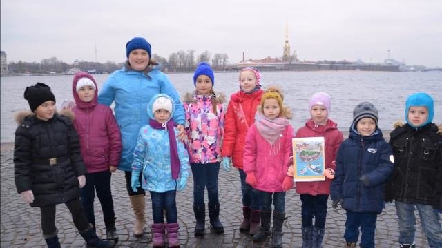 СМУРФИКИ стрелка Васильевского острова