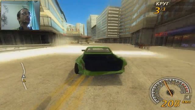 FlatOut 2 Winter Pursuit #17 Super Final веб камера прохождение Pc пк Конец игры обзор флатаут Зима