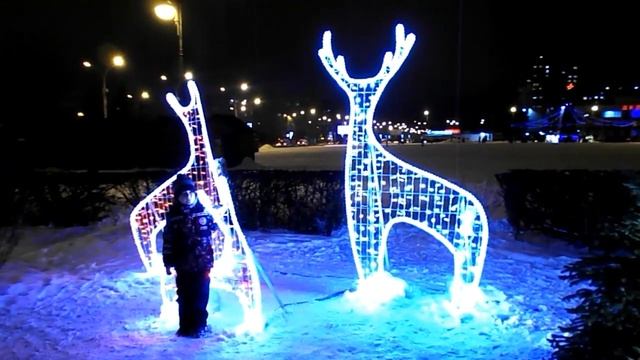 Тольятти ночной предпраздничный