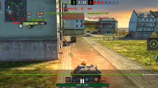 World of tanks Blitz Annihilator annilating stuff 🤷 Mad games