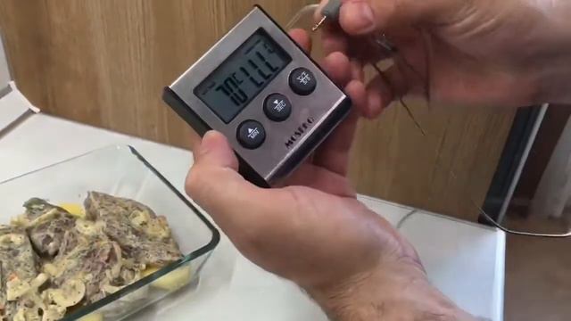 Цифровой кухонный термометр MOSEKO