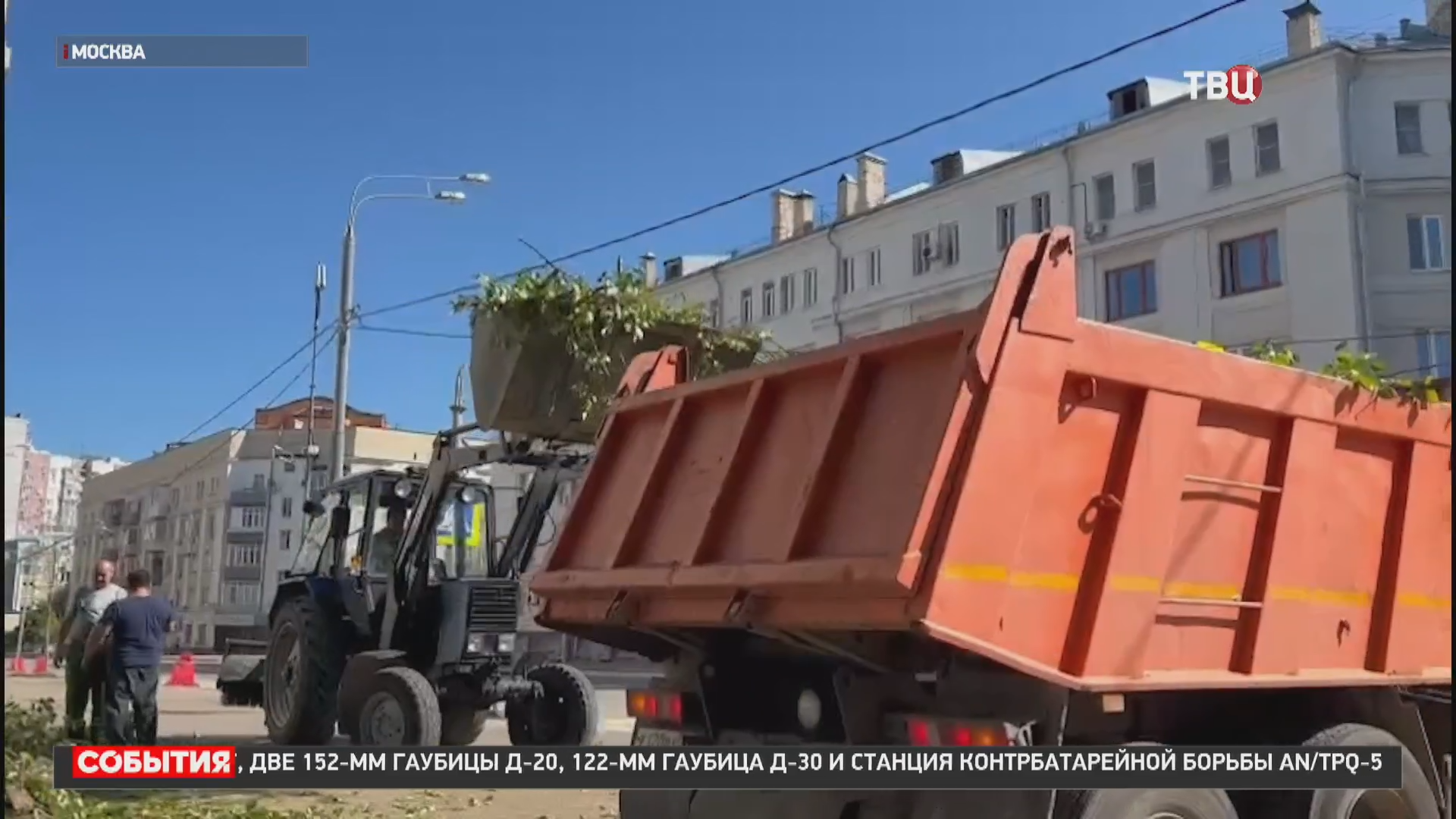Шторм в Москве повалил почти 1200 деревьев / События на ТВЦ