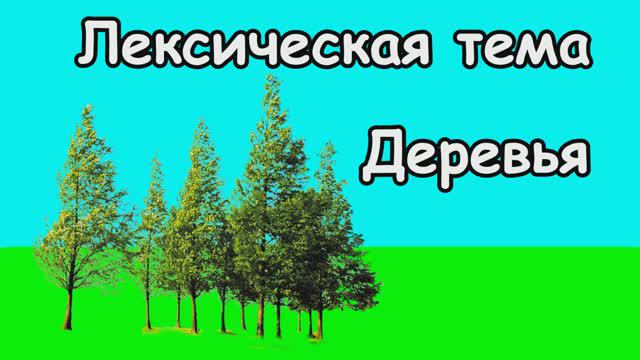 Деревья.Лес