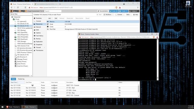 GUI or Desktop in a Linux Container or LXC using X2Go and Proxmox 7