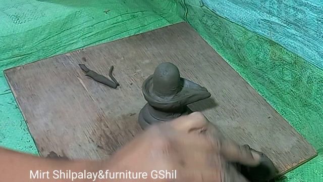 How To Make Shiv Linga At Home || Shiva Linga Making @mirtshilpalayfurnitureGShil #shiva #shivling