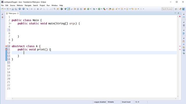 Java Abstract Class 2 (Bangla)