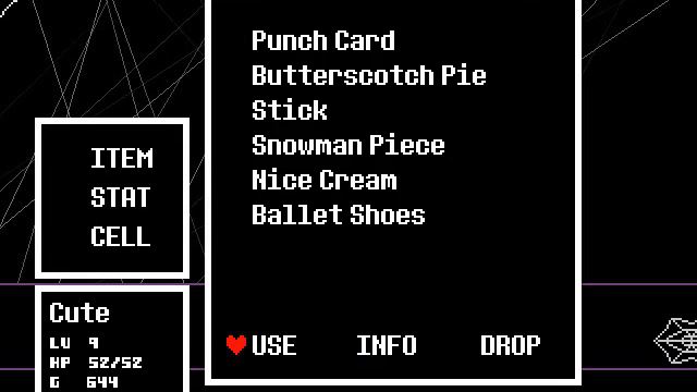 UNDERTALE - Muffet battle skip (Punchcard)