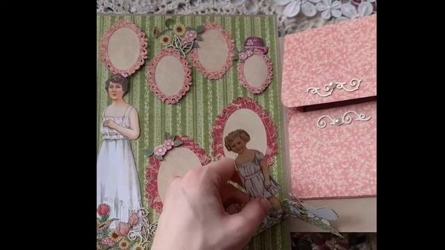 Обзор поп ап альбома Penny's paper doll family