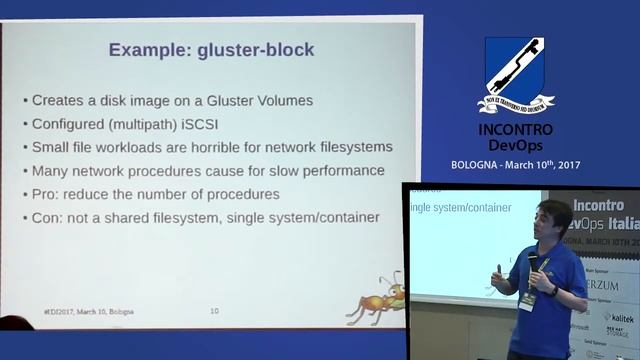 Niels de Vos - Integration of flexible storage with the api of gluster