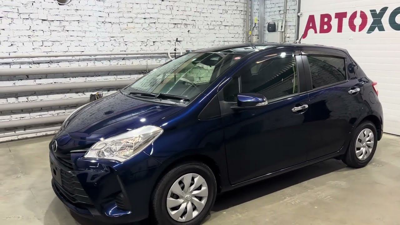 Проверка Toyota Vitz из Японии с пробегом 52000км