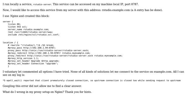 DevOps & SysAdmins: rstudio-server on Nginx reverse proxy