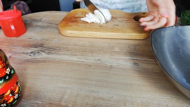 Chicken and mozzarella salad-easy, healthy and tasty