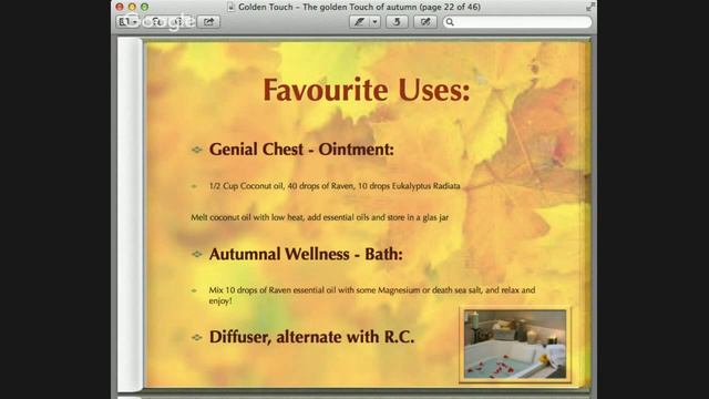 Essential Oils In Autumn