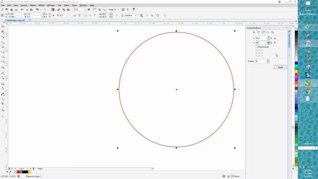 Corel Draw Tips & Tricks Transformation Docker PART 4
