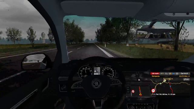 Euro Truck Simulator 2 Skoda Superb VRS 1000HP