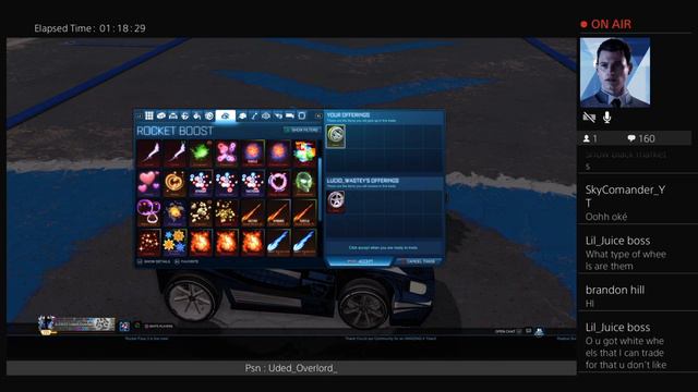Rocket League! [PS4] Live! Trade Stream!