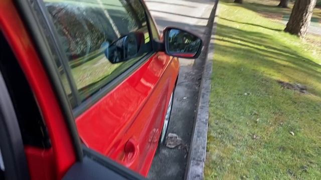 Skoda Fabia red