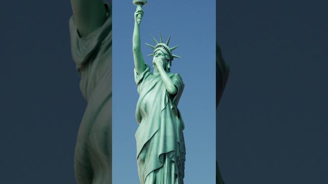 Wonderskin statue of liberty/ 
 #vfx #3d #wonderskin #shorts