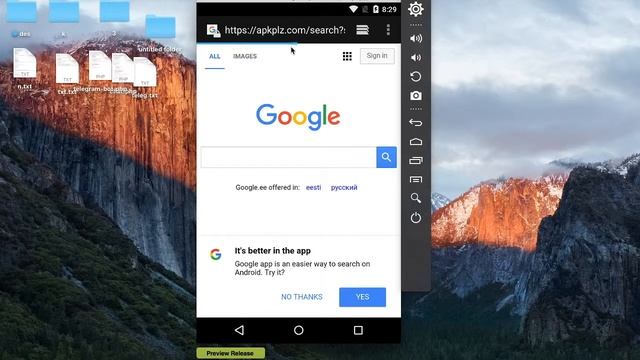 How to install Android apps on PC or Mac?