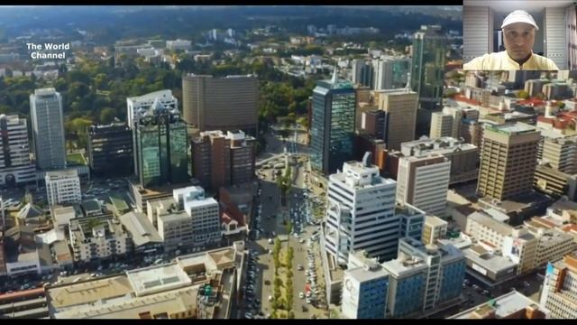 Harare City  Zimbabwe 4K By Drone 2023