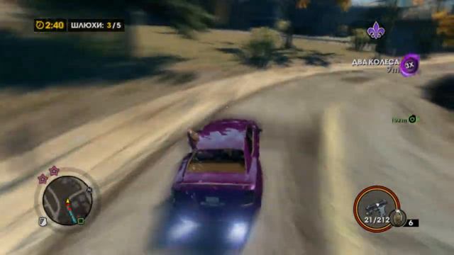 GameFail - Saints Row The Third mechanic stuck механик застрял в капоте!