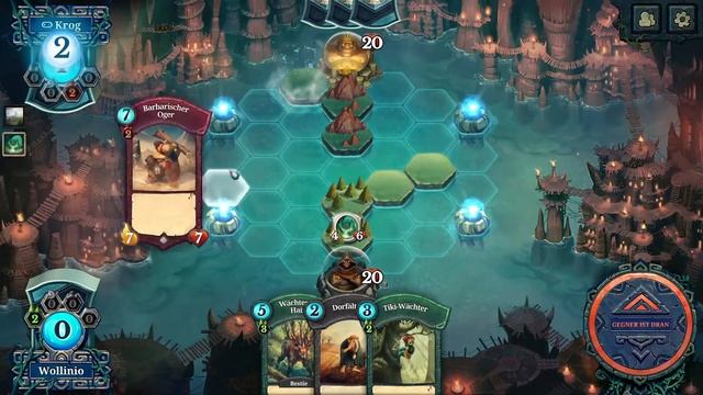 Faeria Deutsch #02 | Ein alter Bekannter aus Roguebook | Chronicles of Gagana | German Gameplay