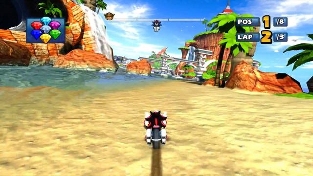 Sonic & Sega All-Star Racing - Coolest glitch shortcut you can try