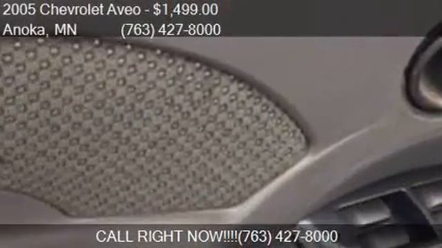 2005 Chevrolet Aveo LT 4dr Sedan for sale in Anoka, MN 55303