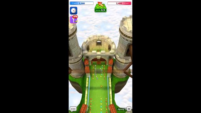 Mini Golf King Уровень с замком Как лучше его не проходить