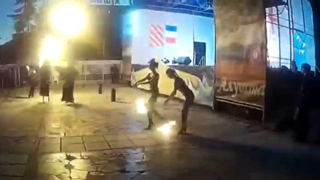 ОГНЕННОЕ ШОУ АЛУШТА 18 марта